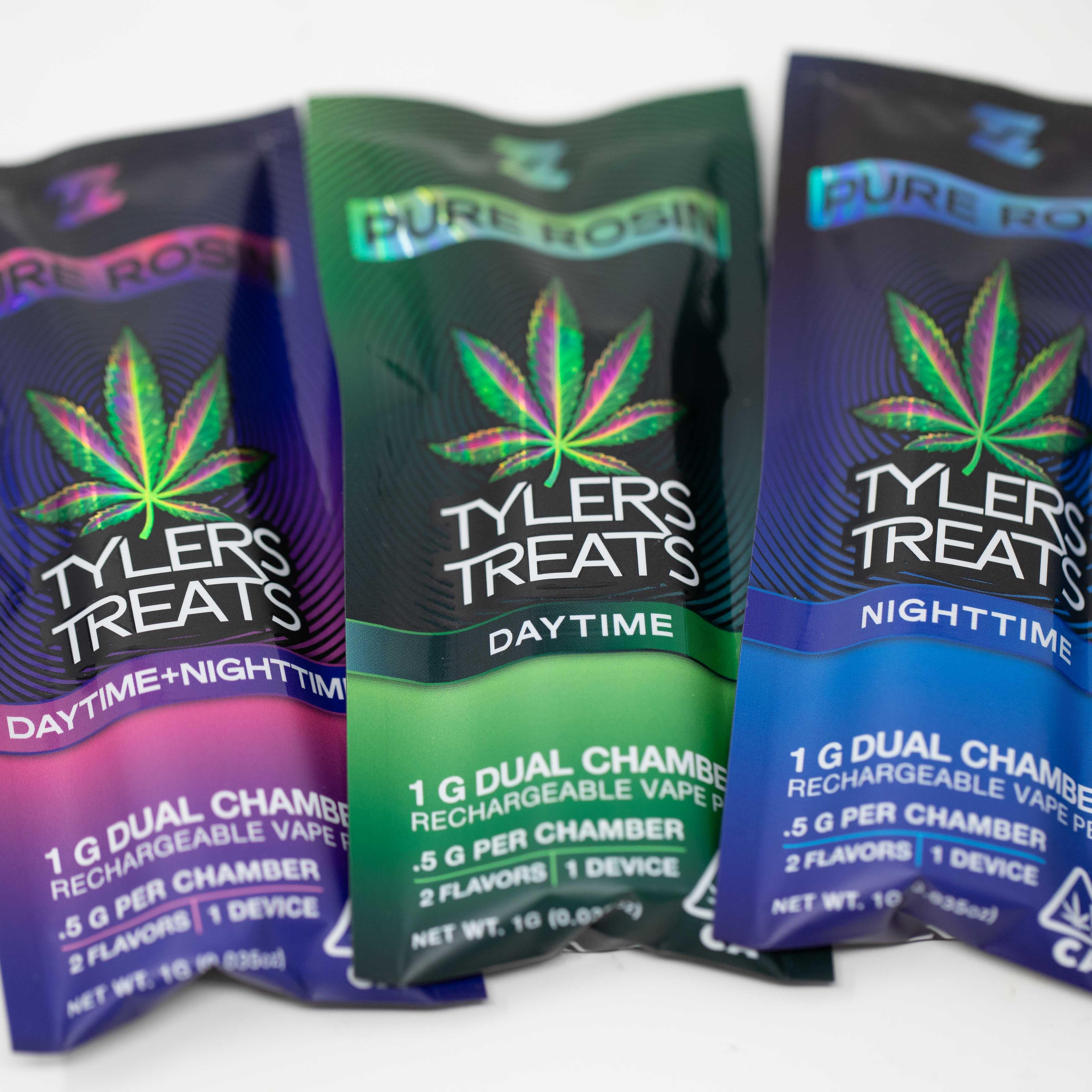 Tyler's Treats Live Rosin Disposables - 1g THC